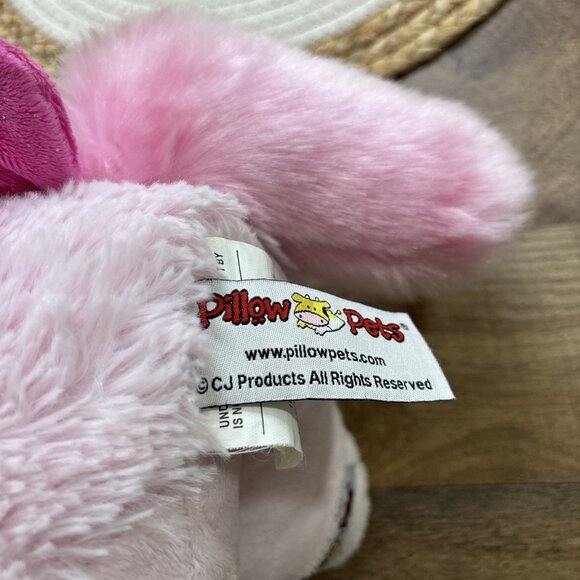 Pillow Pets Disney Princess Sleeping Beauty Aurora Pink Kitty Cat Plush 13” - Picture 9 of 9